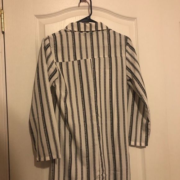R.WISH Striped Button Dress Size S - Picture 4 of 11